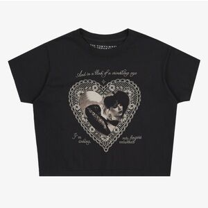 Like-New Taylor Swift “In the Blink of a Crinkling Eye” Cropped T-Shirt